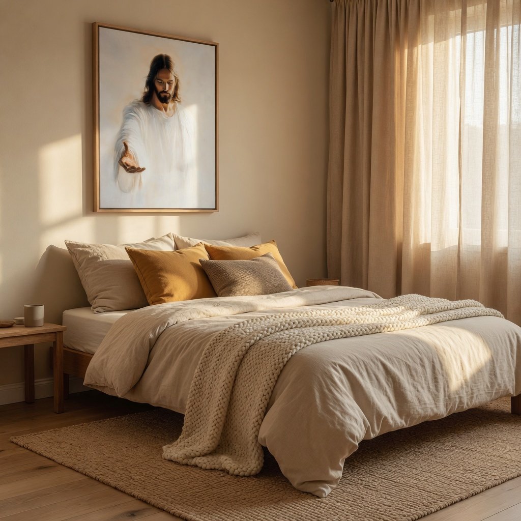 A Mão de Cristo II em ambiente decorado 2