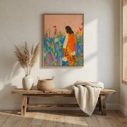 Jesus no Jardim em ambiente decorado 4