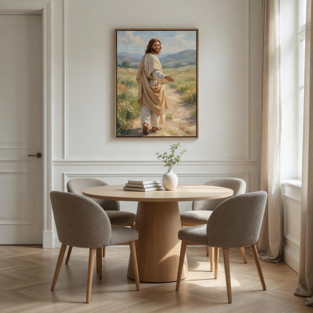 Siga Jesus em ambiente decorado 5