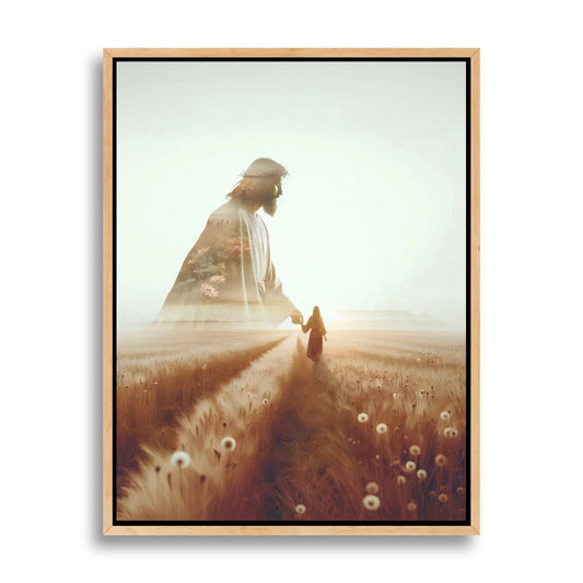 Ele Caminha ao Meu Lado - Quadro em Tela