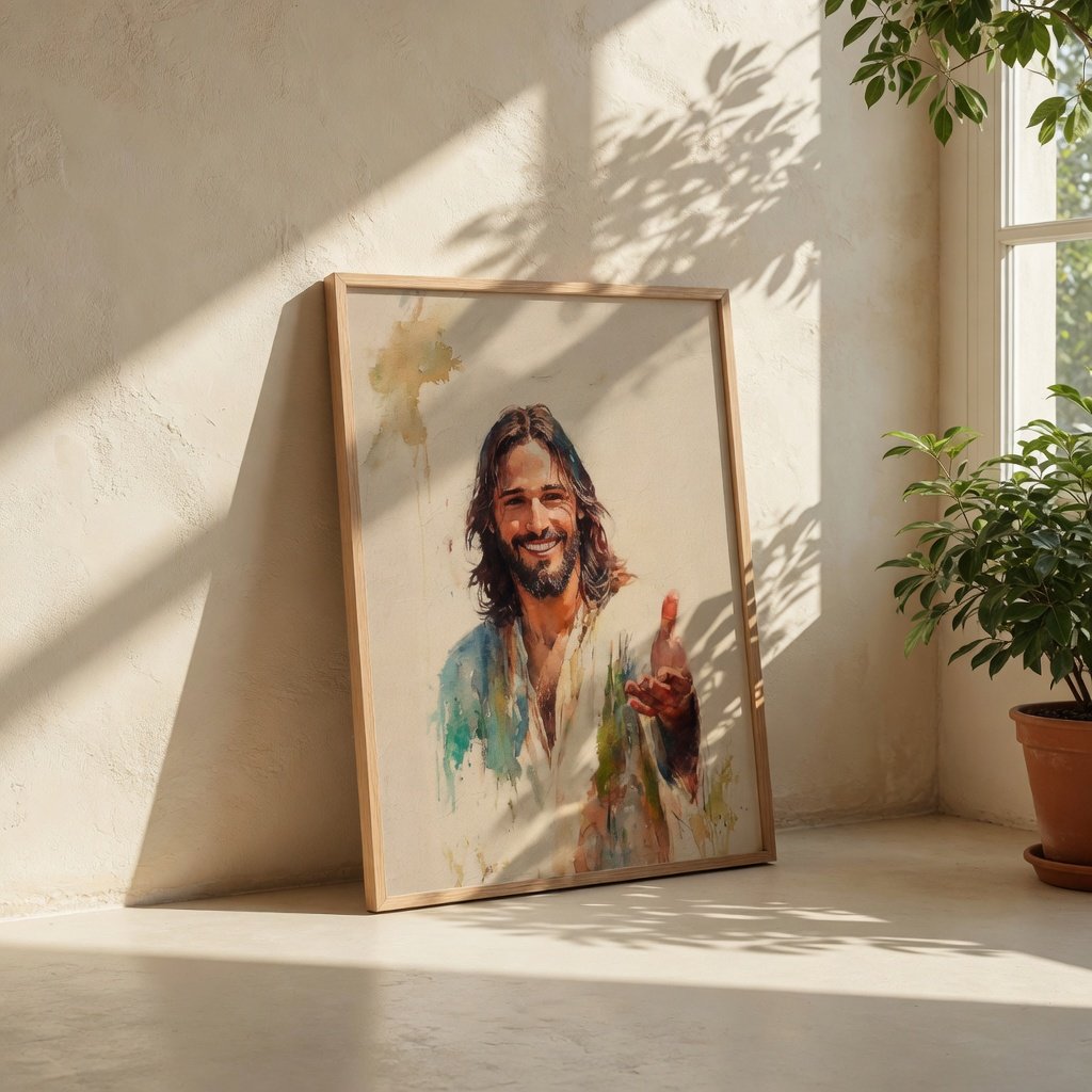 A Mão de Cristo em ambiente decorado 7