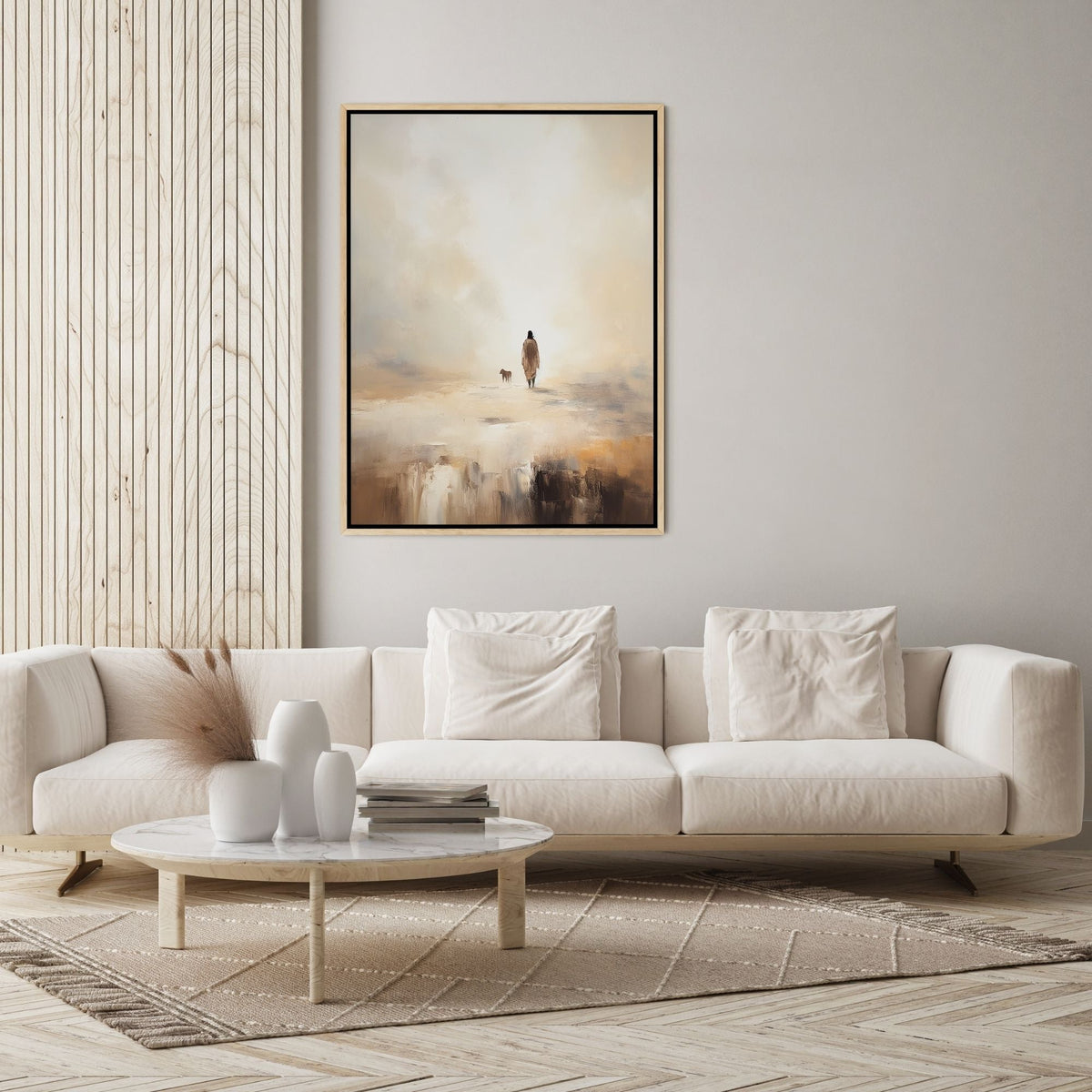 Parábola da Ovelha Perdida - Quadro em Tela