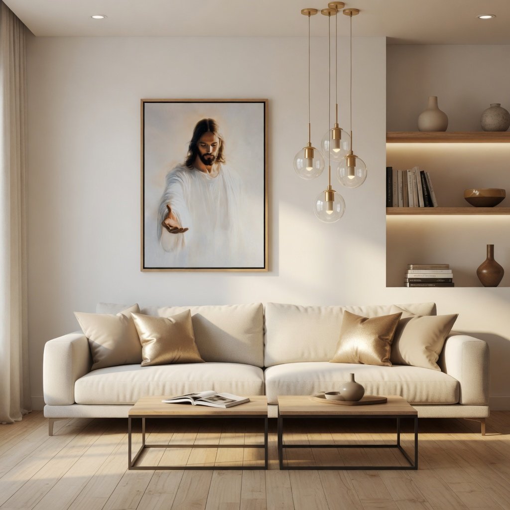 A Mão de Cristo II em ambiente decorado 6