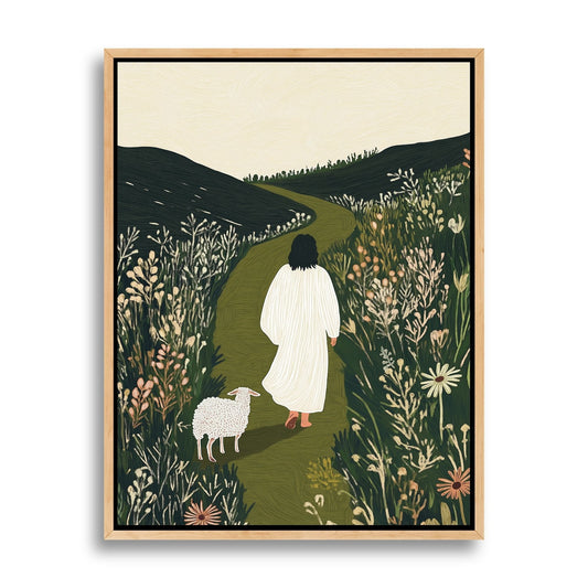 Parábola da Ovelha Perdida III - Quadro em Tela