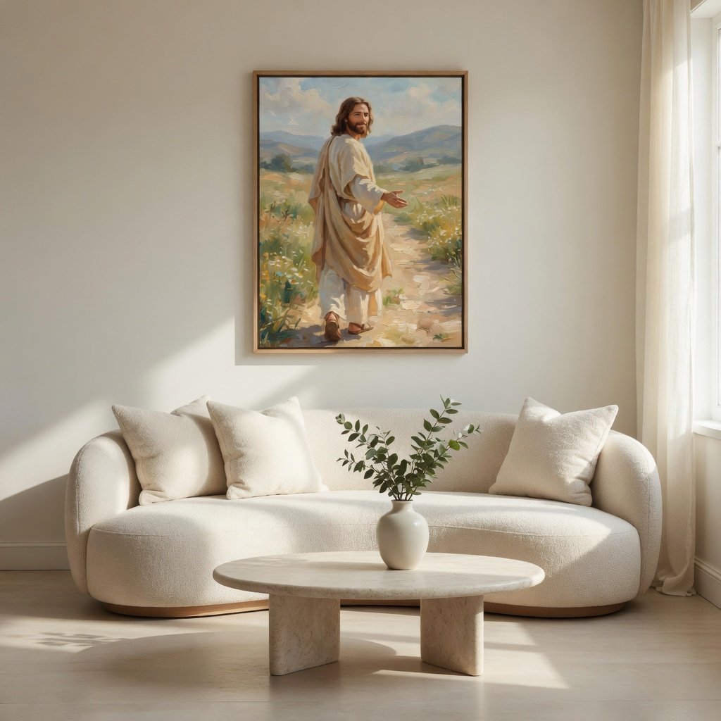 Siga Jesus em ambiente decorado 1