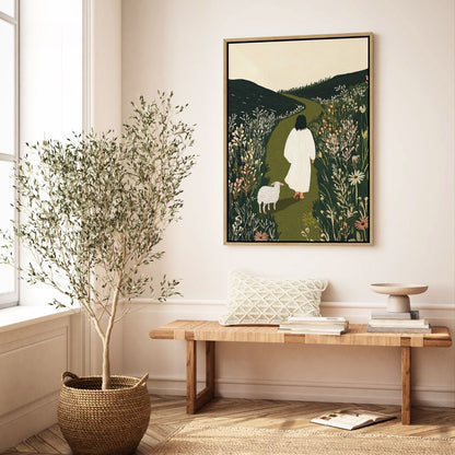Parábola da Ovelha Perdida III - Quadro em Tela