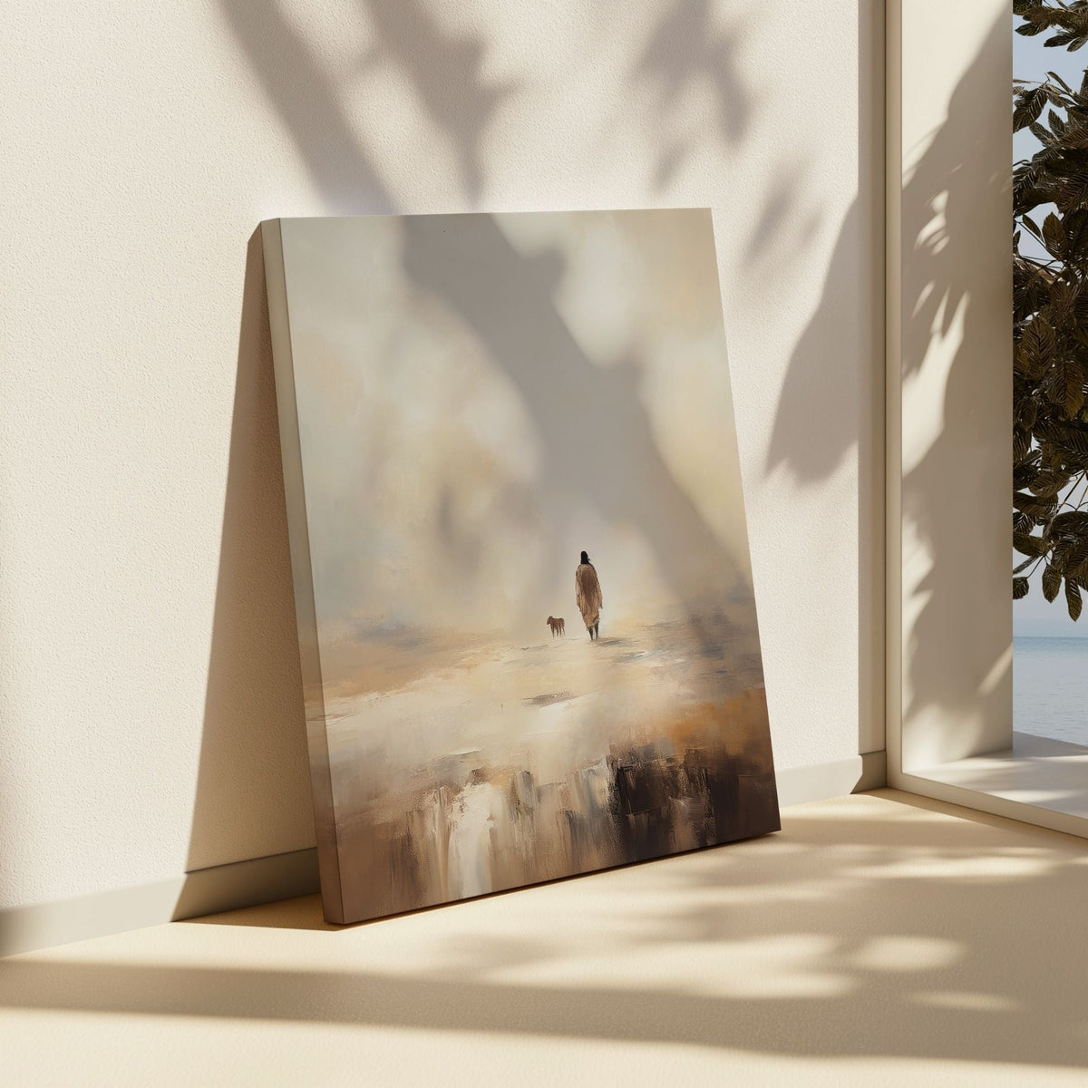 Parábola da Ovelha Perdida - Quadro em Tela