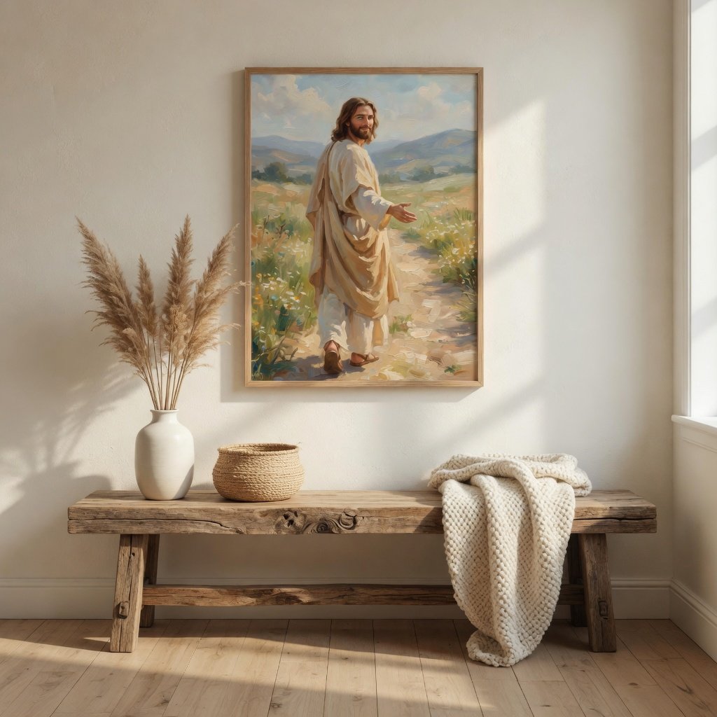 Siga Jesus em ambiente decorado 4