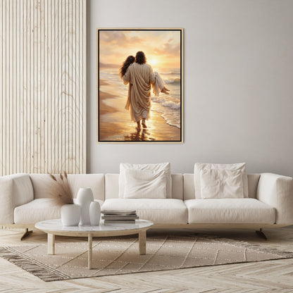Jesus Me Salvou II - Quadro em Tela
