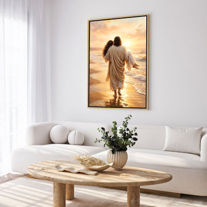 Jesus Me Salvou II - Quadro em Tela