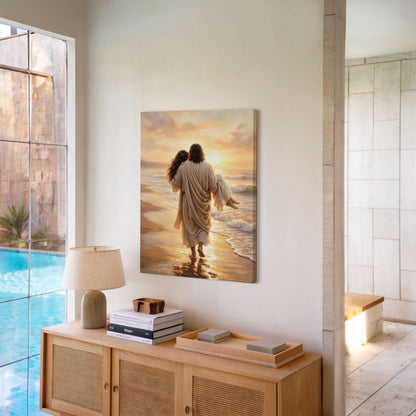 Jesus Me Salvou II - Quadro em Tela