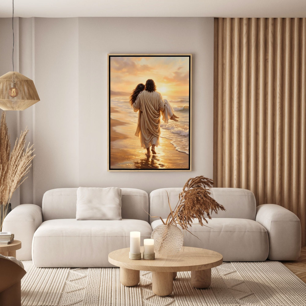 Jesus Me Salvou II - Quadro em Tela