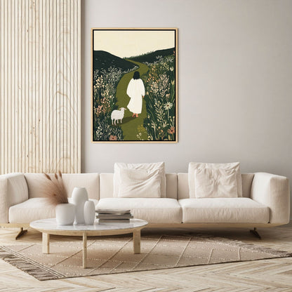 Parábola da Ovelha Perdida III - Quadro em Tela