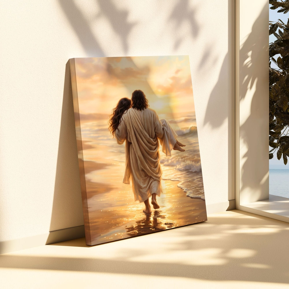 Jesus Me Salvou II - Quadro em Tela