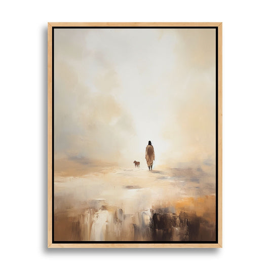 Parábola da Ovelha Perdida - Quadro em Tela