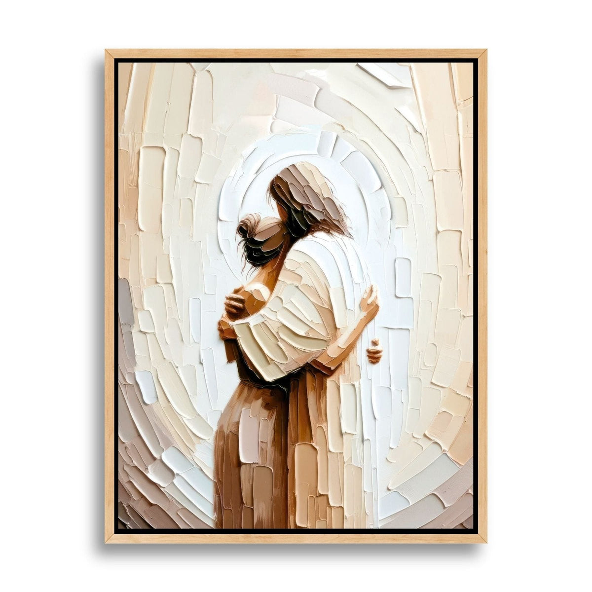 Jesus Abraçando uma Mulher V