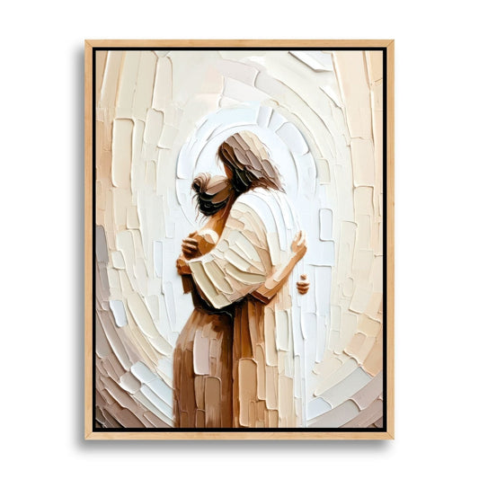 Jesus Abraçando uma Mulher V