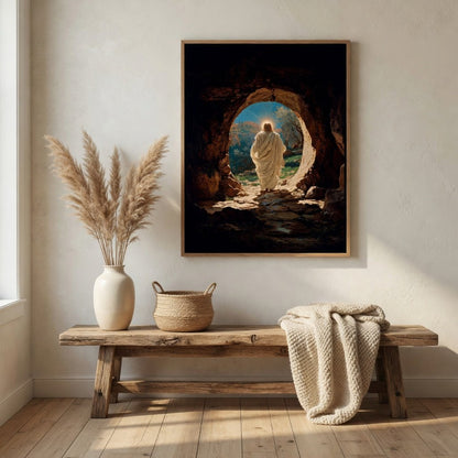 Ressurreição de Jesus II em ambiente decorado 4