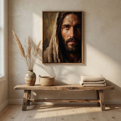 O Rosto de Jesus II em ambiente decorado 4