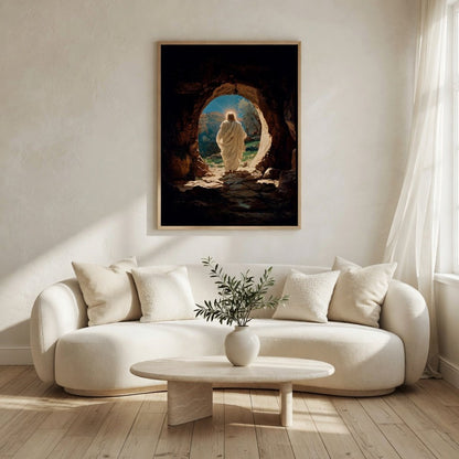 Ressurreição de Jesus II em ambiente decorado 1