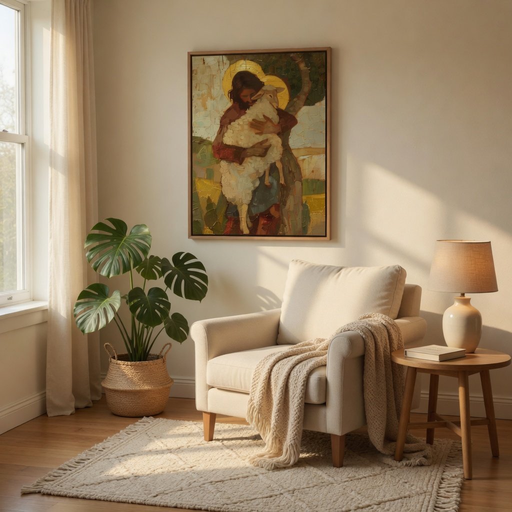 Parábola da Ovelha Perdida V em ambiente decorado 8