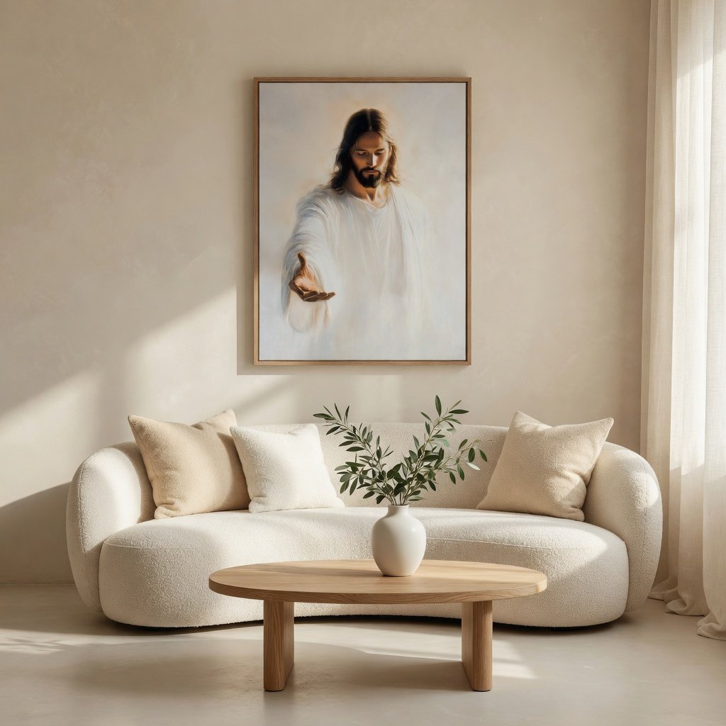 A Mão de Cristo II em ambiente decorado 1