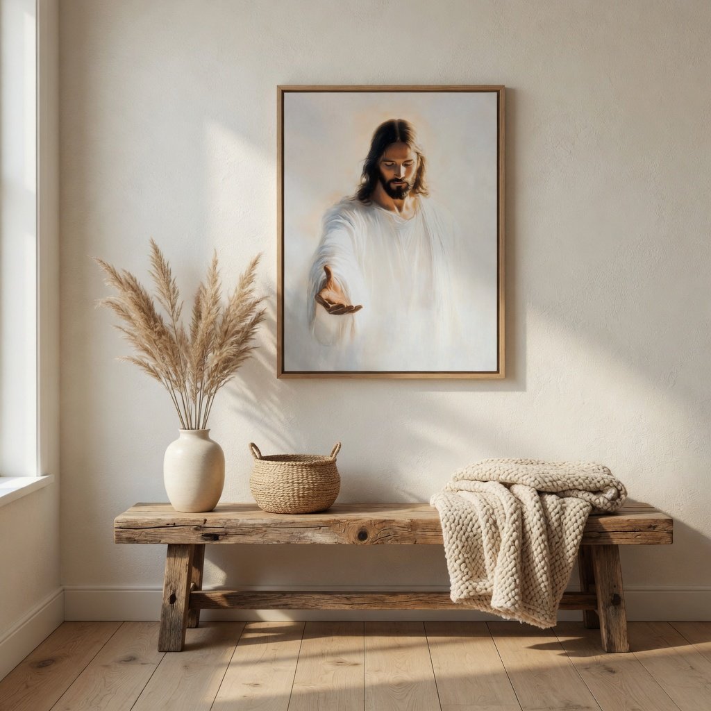 A Mão de Cristo II em ambiente decorado 4